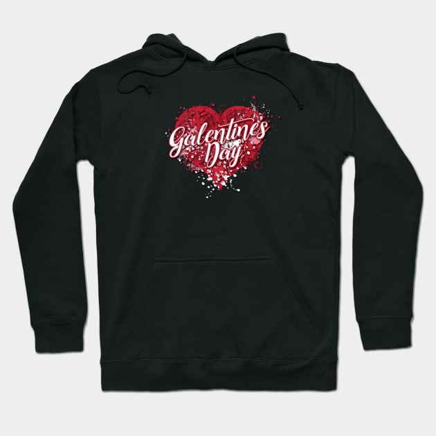 Galentine's Day Hoodie by ZZDeZignZ